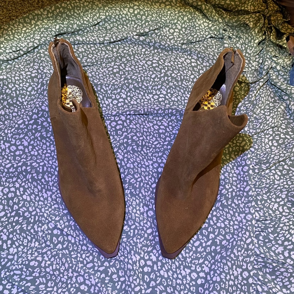 Vince Camuto Leather Booties